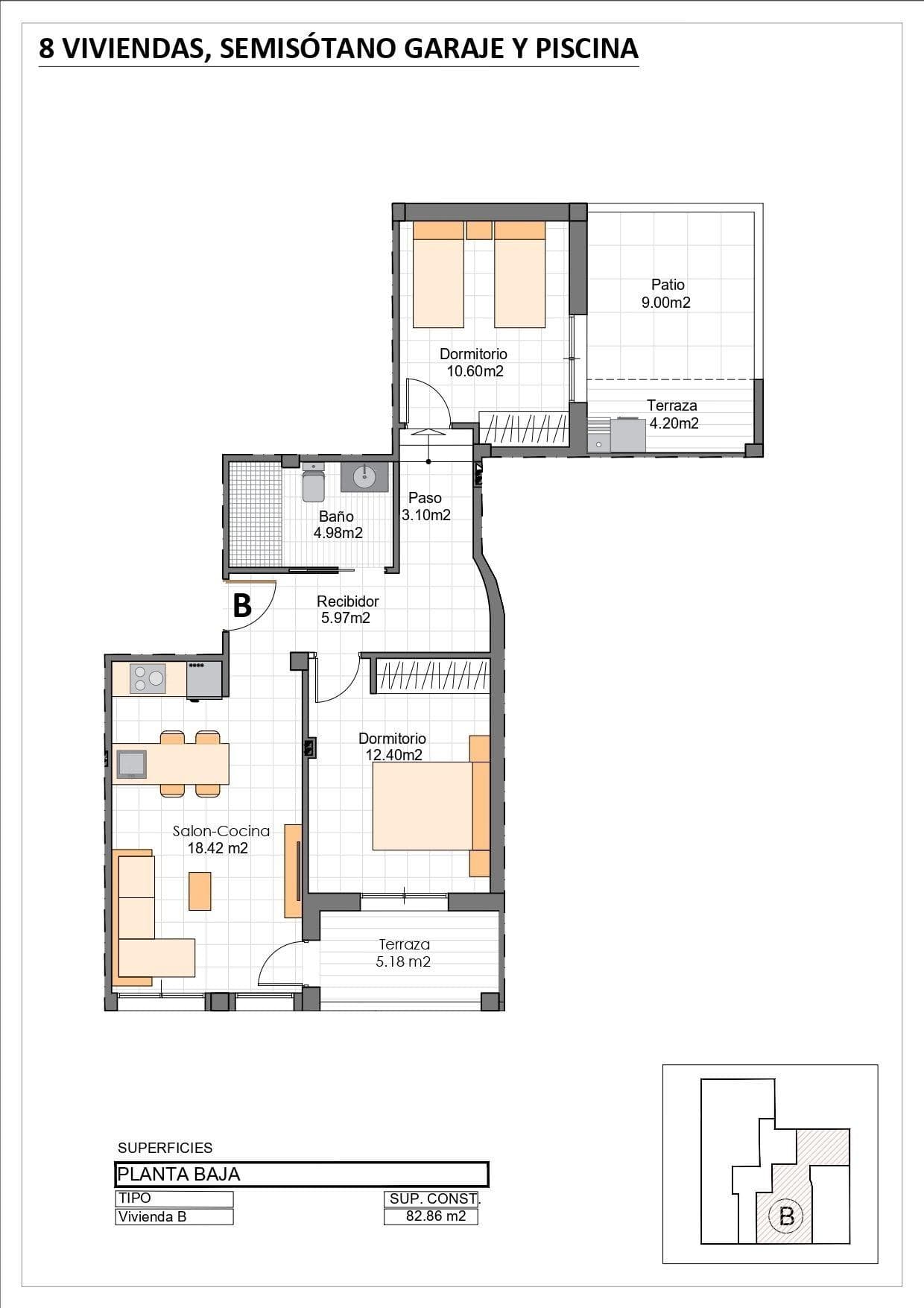 Appartement – San Pedro del Pinatar: foto 8/9