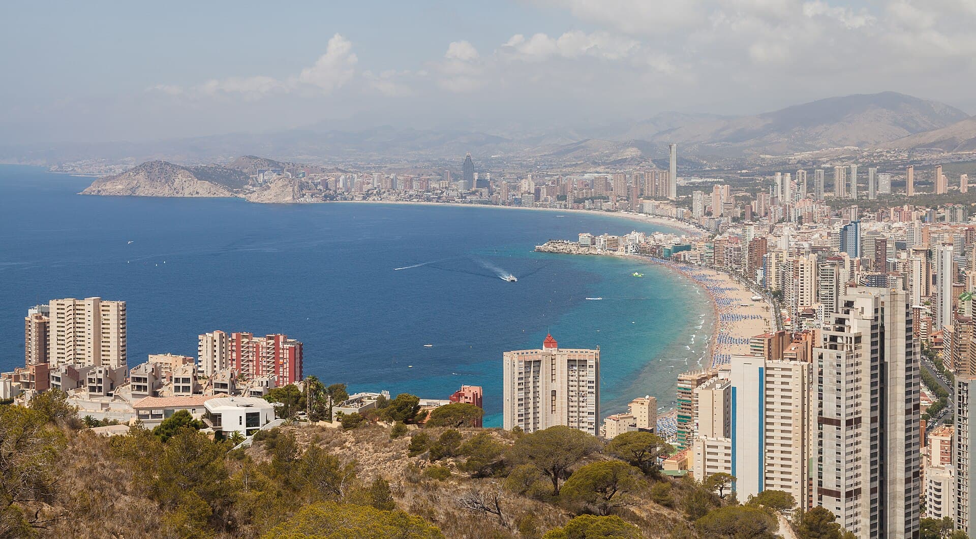 Benidorm — view of the town
