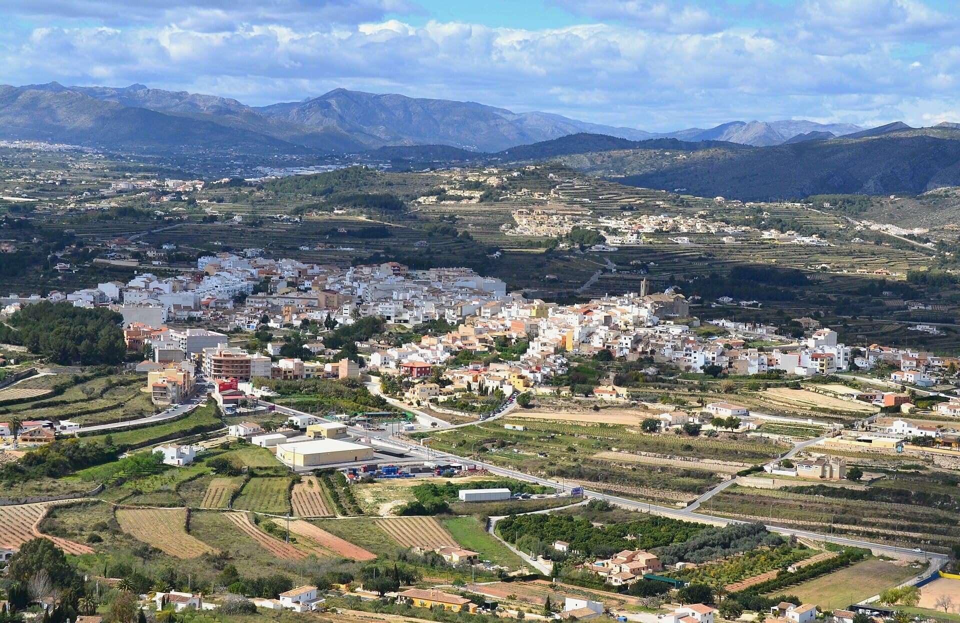 Benitachell — view of the town