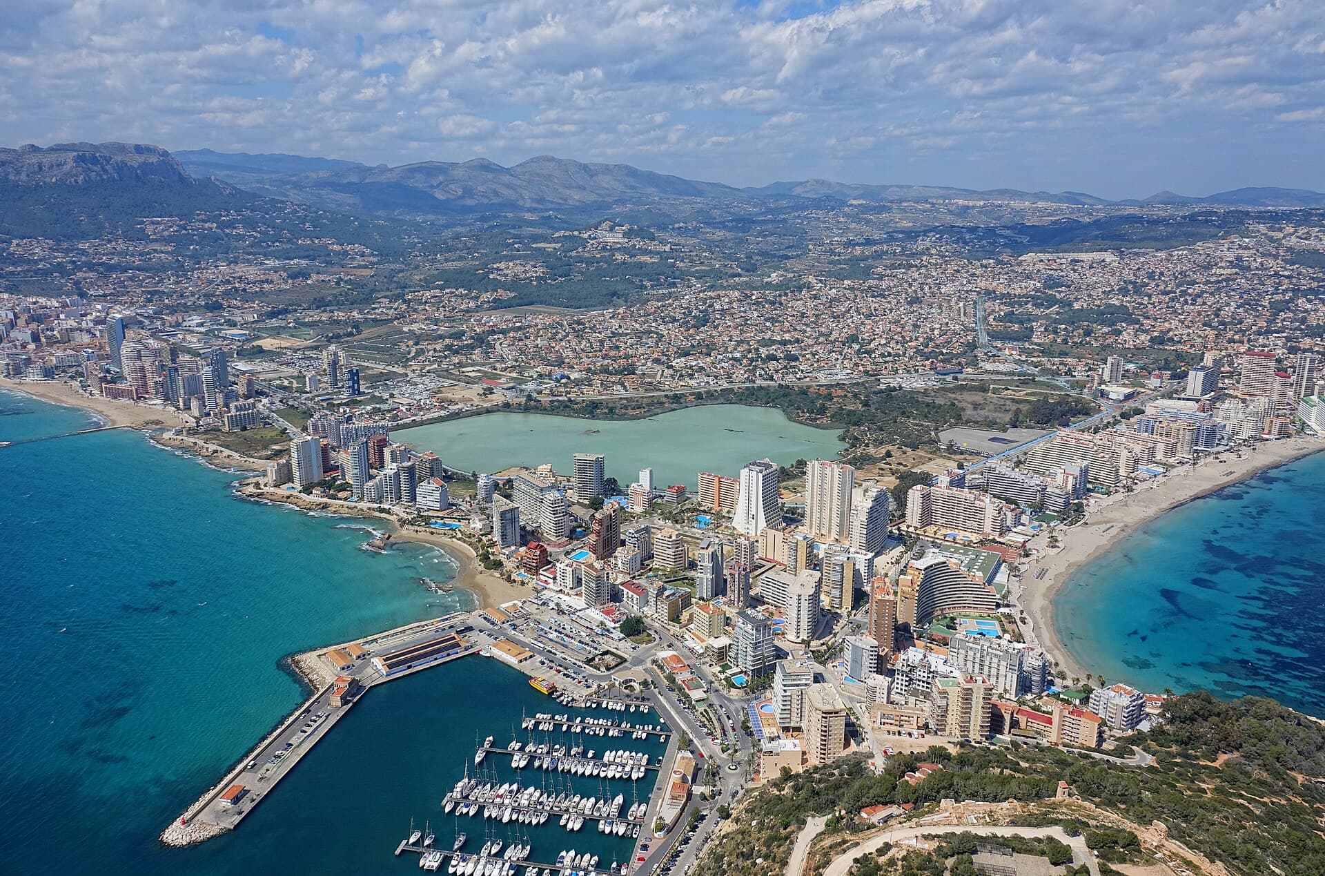 Calpe — view of the town