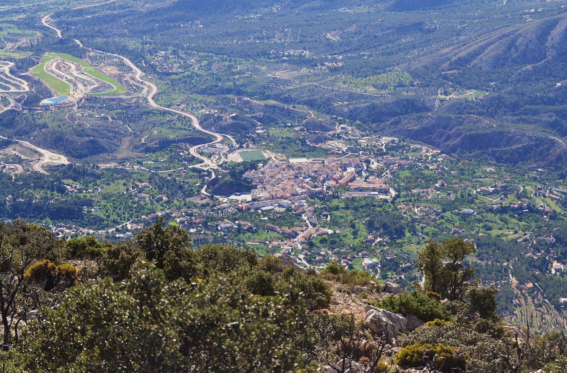 Finestrat — view of the town