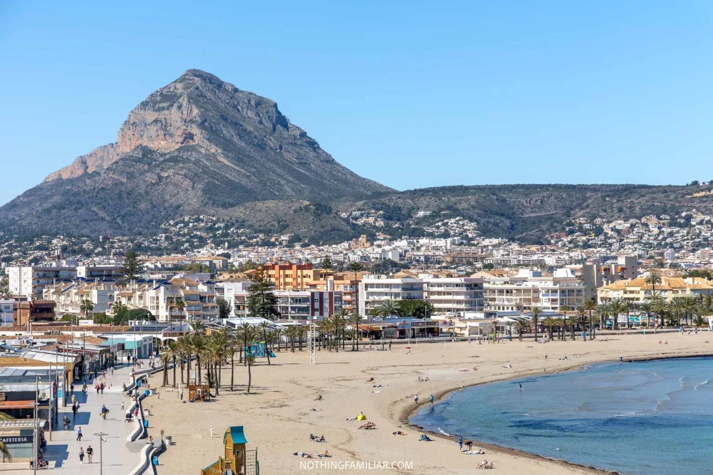 Jávea Xàbia — view of the town