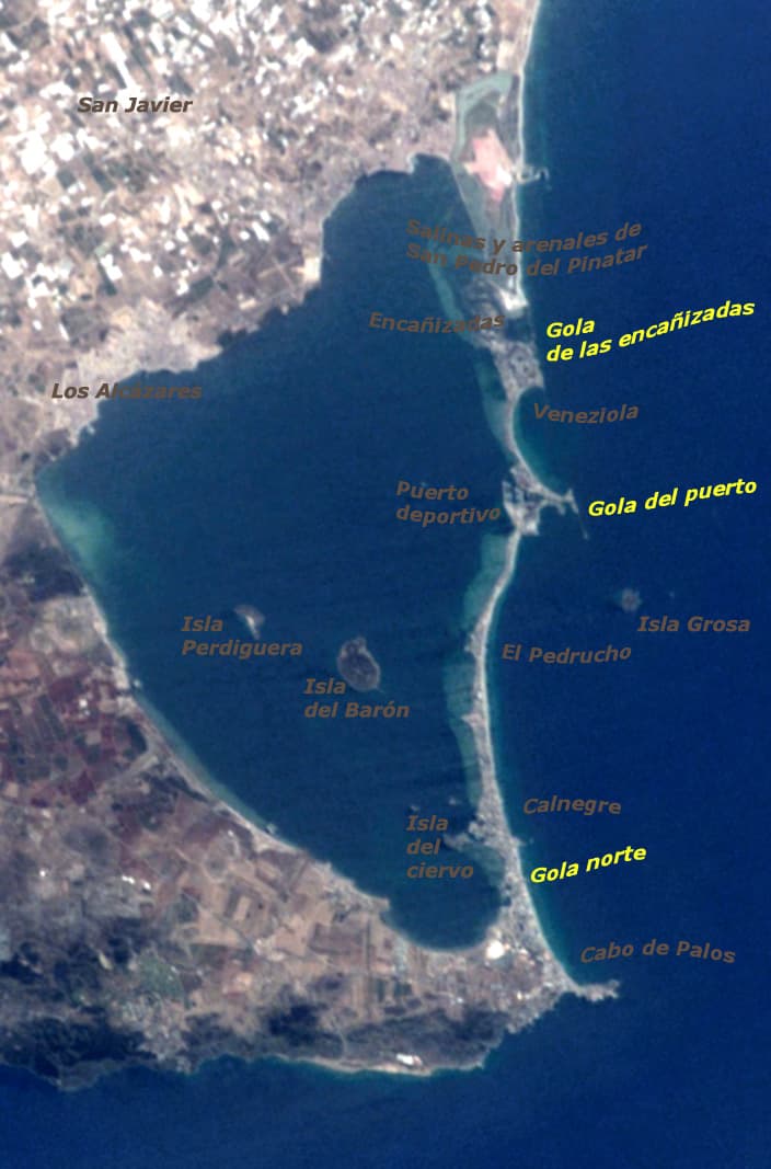 La Manga del Mar Menor — view of the town