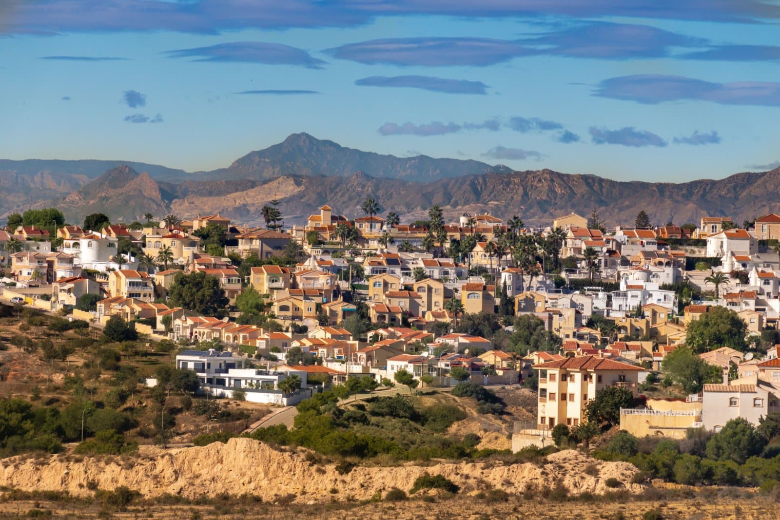 San Fulgencio — view of the town