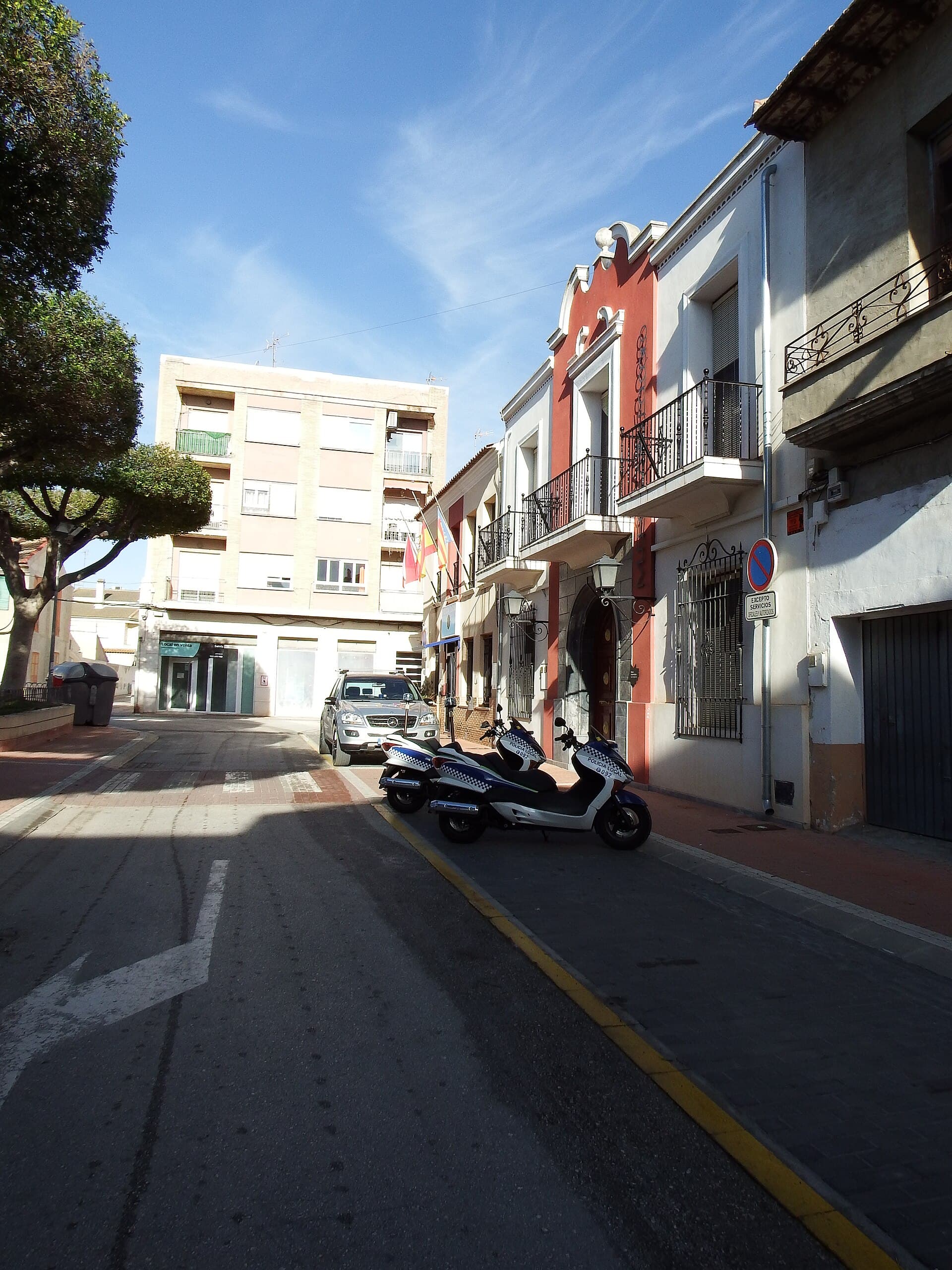 San Fulgencio — view of the town