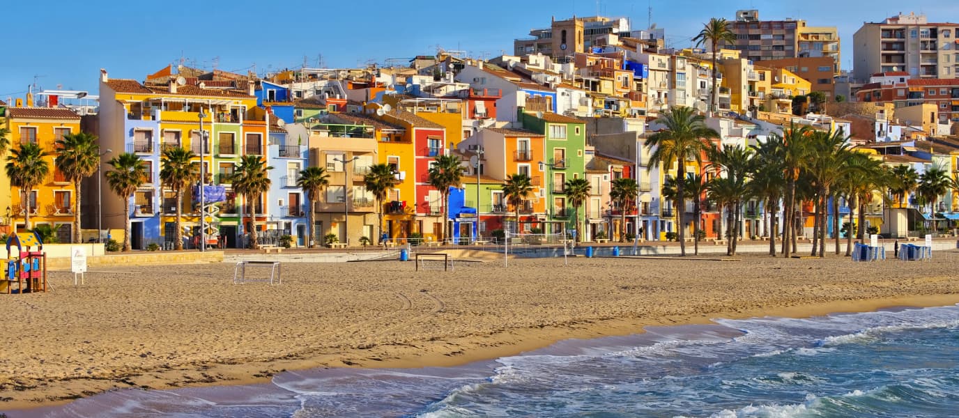 Villajoyosa — view of the town